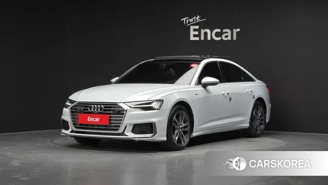 Audi A6 (C8) 2023 Белый из Кореи
