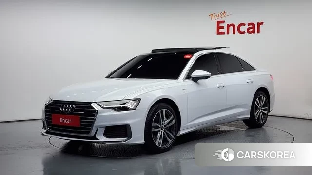 Audi A6 (C8) 2023 Белый из Кореи