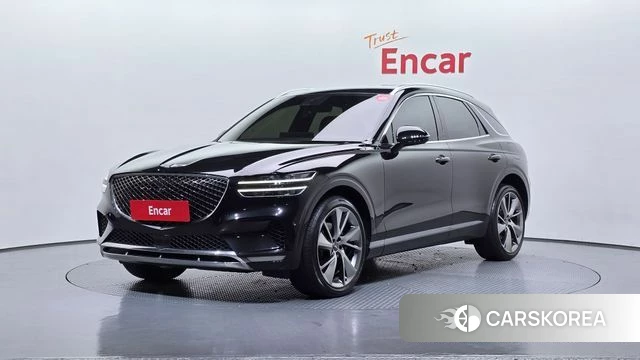 Genesis GV70 2021 Черный из Кореи