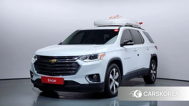 Chevrolet (GM Daewoo) Traverse 2020 Белый из Кореи