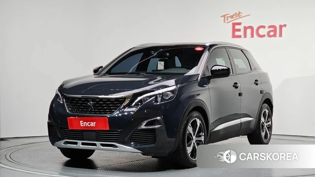 Peugeot 3008 second generation 2018 Синий из Кореи