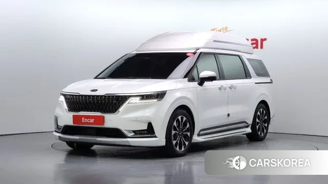 Kia Carnival 4th generation 2021 Белый из Кореи