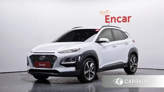 Hyundai Kona 2019 Белый из Кореи