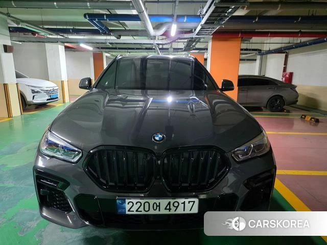 BMW X6 (G06) 2022 Серый из Кореи