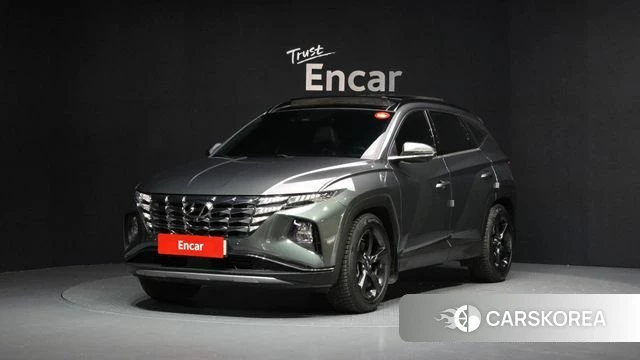 Hyundai Tucson Hybrid (NX4) 2020 Серый из Кореи