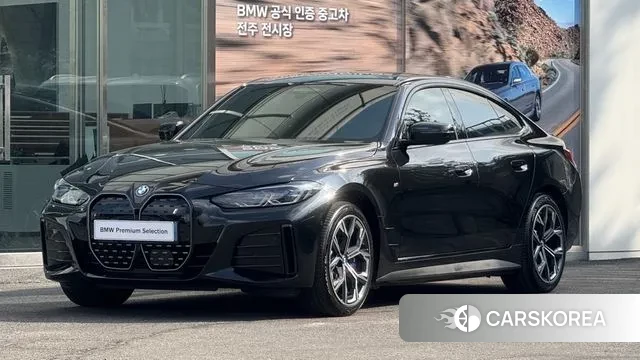 BMW i4 2024 Черный из Кореи