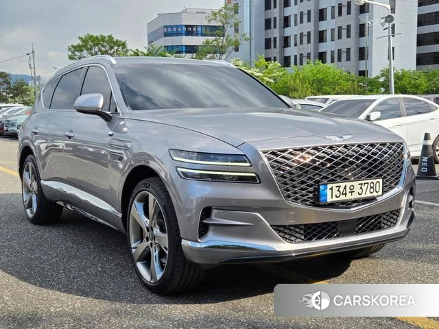 Genesis GV80 2021 Серебристо-серый из Кореи