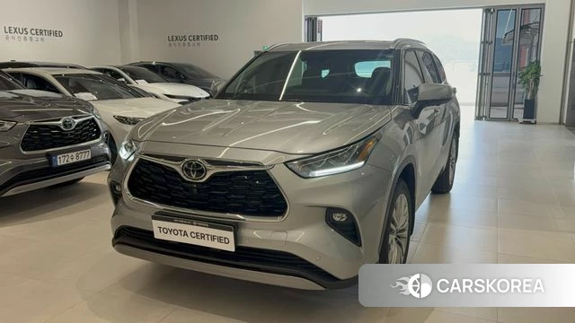 Toyota Highlander 4th Generation 2025 Серебряный из Кореи