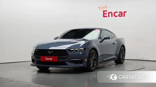 Ford Mustang 7th Generation 2024 Небесно-голубой из Кореи