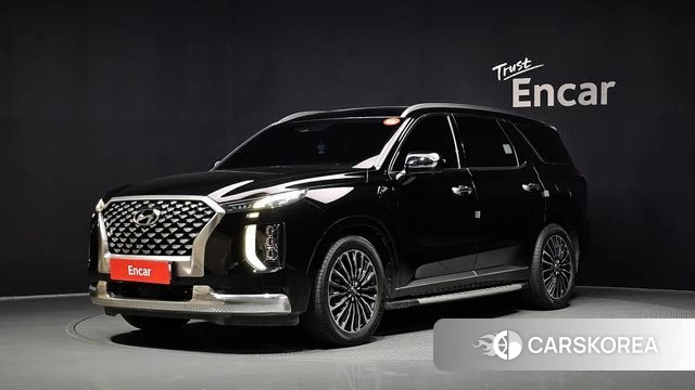 Hyundai Palisade 2022 Черный из Кореи