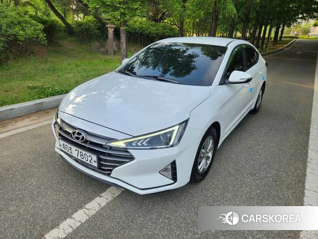 Hyundai The New Avante AD 2019 Белый из Кореи