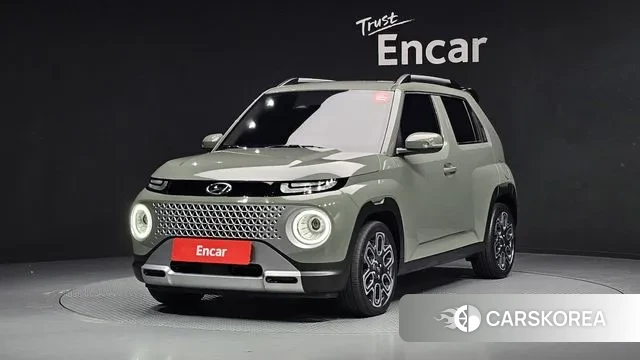 Hyundai Casper 2022 Светло-зеленый из Кореи