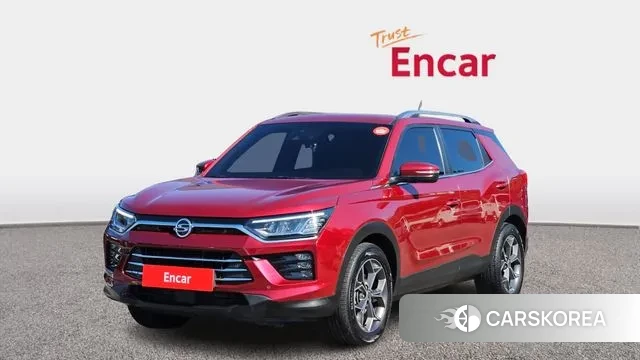 Ssangyong Beautiful Korando 2019 Красный из Кореи
