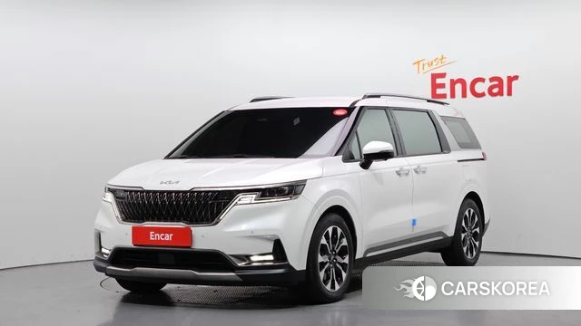 Kia Carnival 4th generation 2021 Белый из Кореи