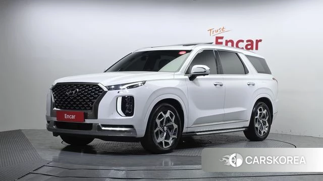 Hyundai Palisade 2021 Белый из Кореи