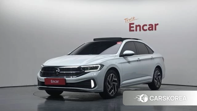 Volkswagen 7th Generation of Jetta 2024 Белый из Кореи