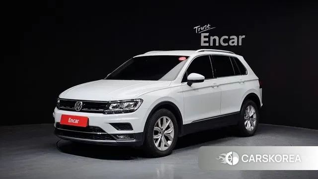 Volkswagen Tiguan second Generation 2020 Белый из Кореи