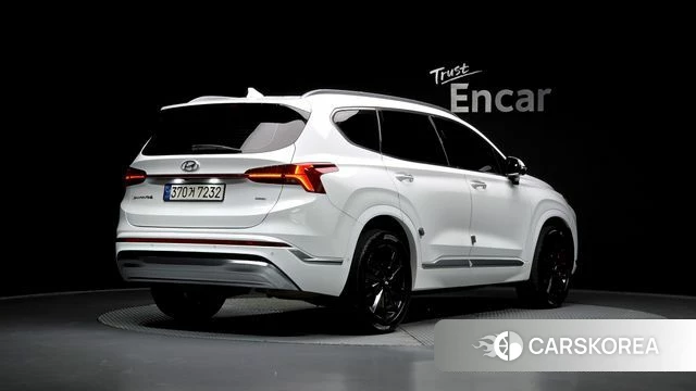 Hyundai The New Santa Fe 2021 Белый из Кореи