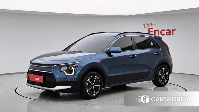 Kia Di Ol Nu Niro 2022 Синий из Кореи