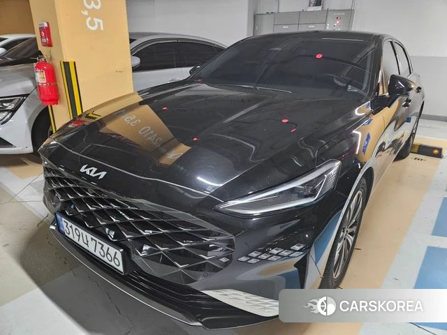 Kia K8 2021 Черный из Кореи