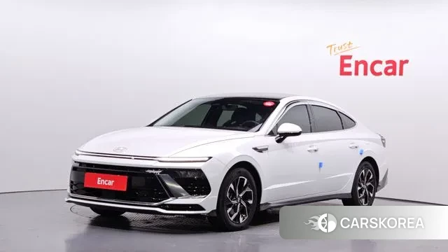 Hyundai Sonata D Edge (DN8) 2024 Белый из Кореи