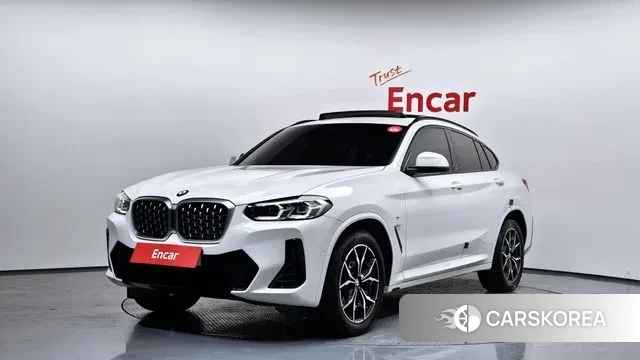 BMW X4 (G02) 2022 Белый из Кореи