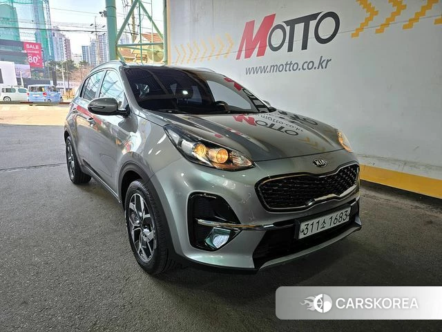 Kia Sportage The Bold 2019 Серебристо-серый из Кореи