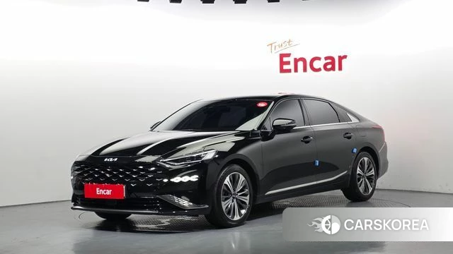 Kia K8 Hybrid 2022 Черный из Кореи