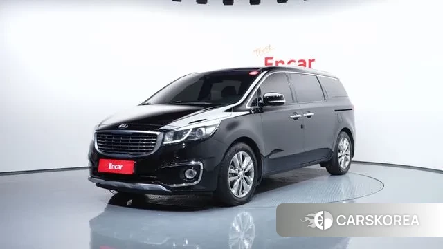 Kia All New Carnival 2018 Черный из Кореи