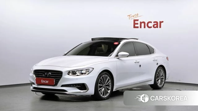 Hyundai Grandeur IG 2018 Белый из Кореи