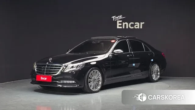 Mercedes-Benz S-Class W222 2019 Черный из Кореи