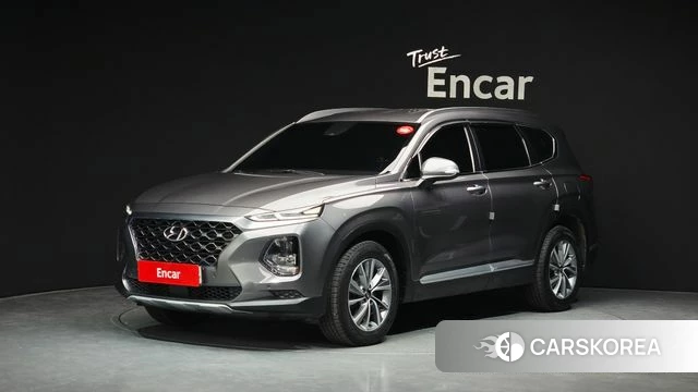 Hyundai Santa Fe TM 2019 Серый из Кореи