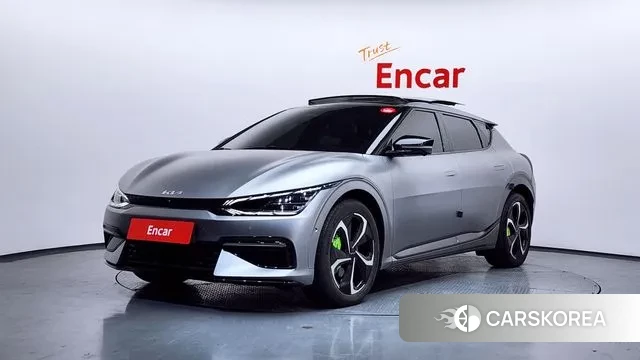 Kia EV6 2022 Серебристо-серый из Кореи