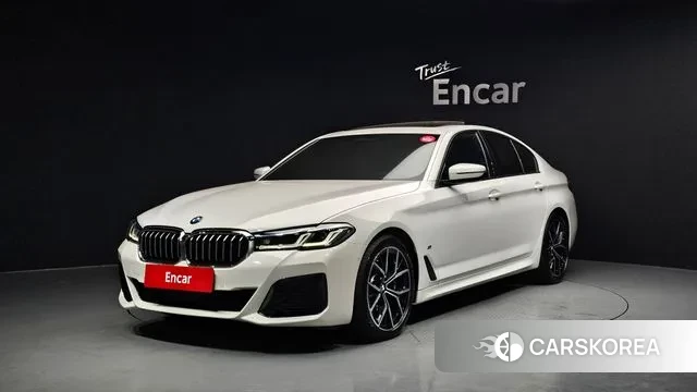 BMW 5 Series (G30) 2023 Белый из Кореи