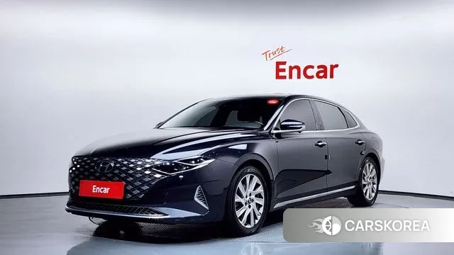 Hyundai The New Grandeur IG Hybrid 2021 Синий из Кореи