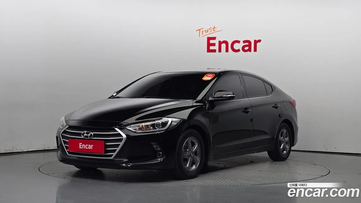 Hyundai Avante AD 2018 Черный из Кореи