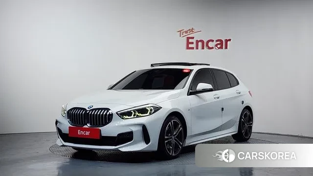 BMW 1 Series (F40) 2021 Белый из Кореи