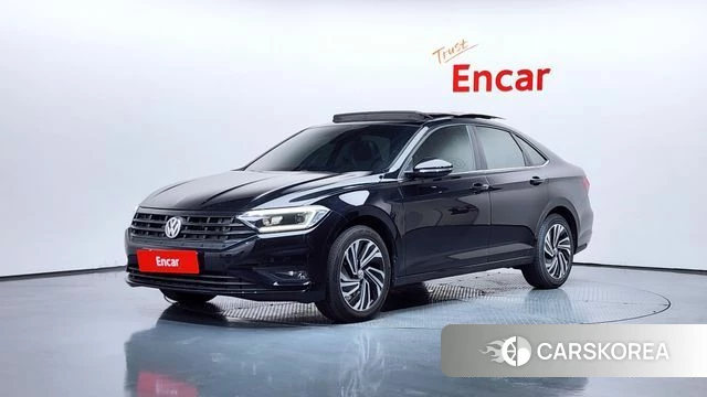 Volkswagen 7th Generation of Jetta 2020 Черный из Кореи
