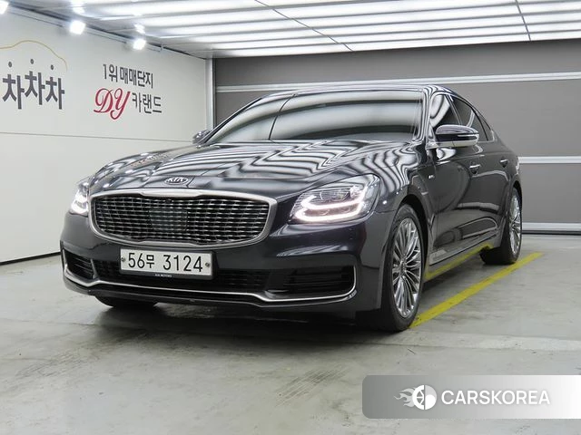 Kia More K9 2018 Серый из Кореи