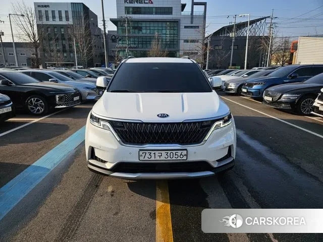 Kia The New Carnival 2021 Белый из Кореи