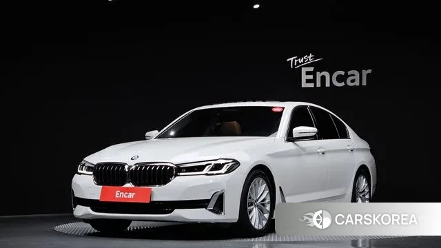 BMW 5 Series (G30) 2021 Белый из Кореи