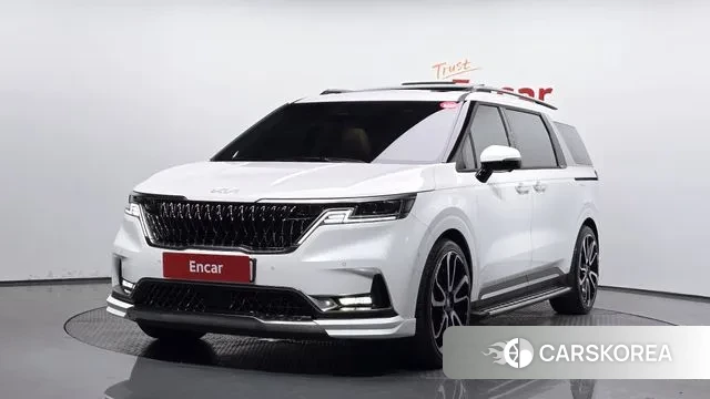 Kia Carnival 4th generation 2023 Белый из Кореи