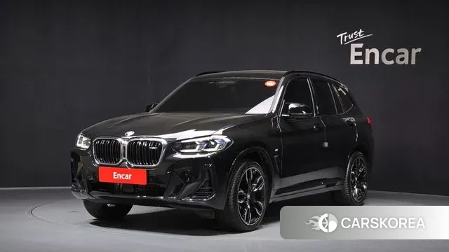 BMW X3 (G01) 2021 Черный из Кореи