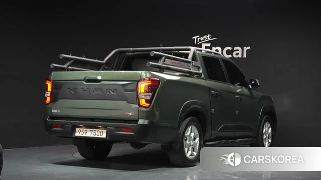 Ssangyong The New Rexton Sports Cannes 2021 Темно-зеленый из Кореи