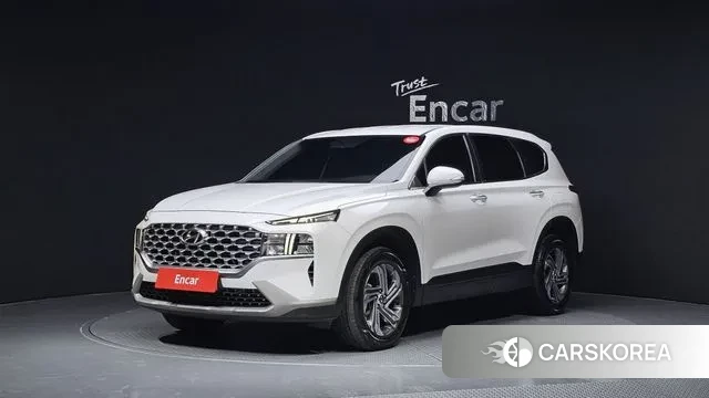 Hyundai The New Santa Fe 2021 Белый из Кореи