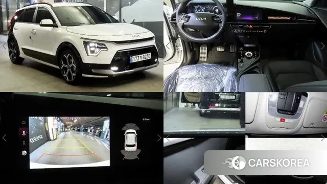 Kia Di Ol Nu Niro 2024 Белый из Кореи
