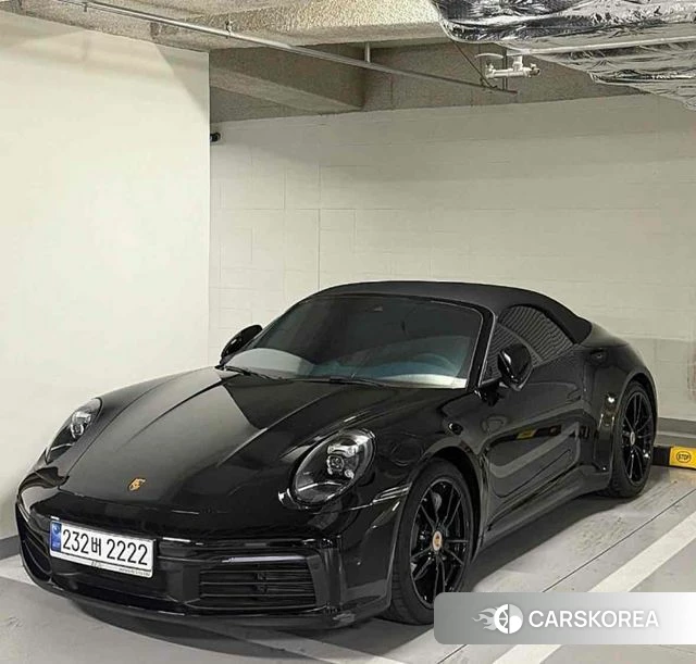 Porsche 911(992) 2020 Черный из Кореи