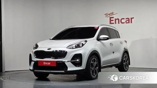Kia Sportage The Bold 2021 Белый из Кореи