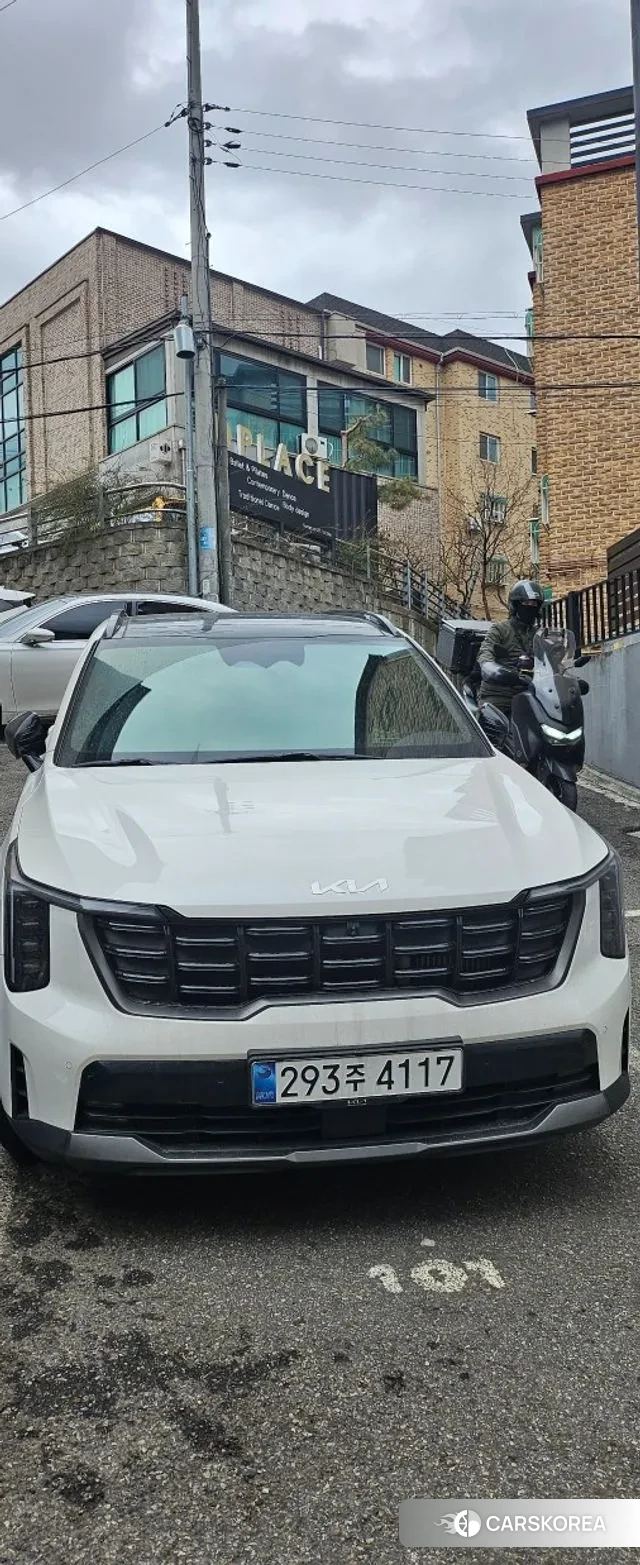 Kia The New Sorento 4th Generation 2024 Белый из Кореи