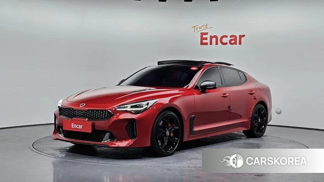 Kia Stinger 2018 Красный из Кореи